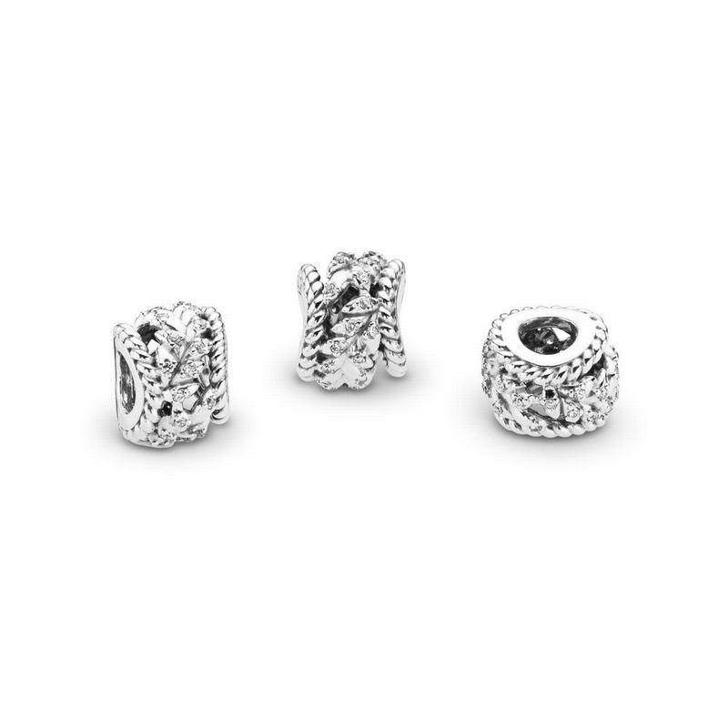 Pandora Dazzling Grain Swirls Charm Silver Egypt GH2517984